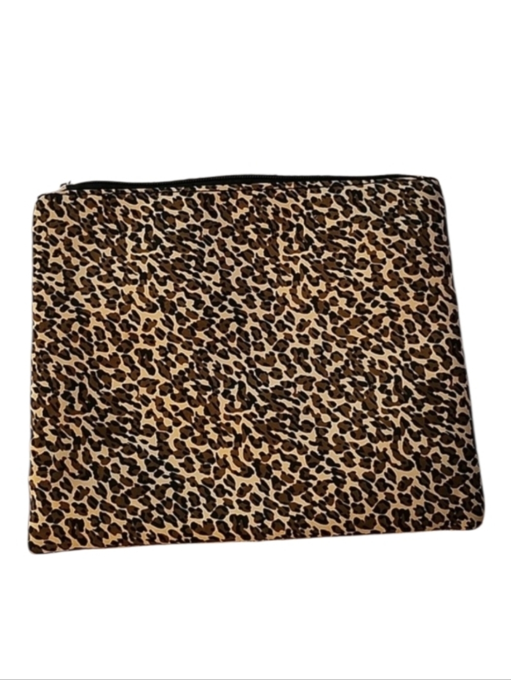 Vintage Y2K Leopard Print Cosmetic Case/Bag